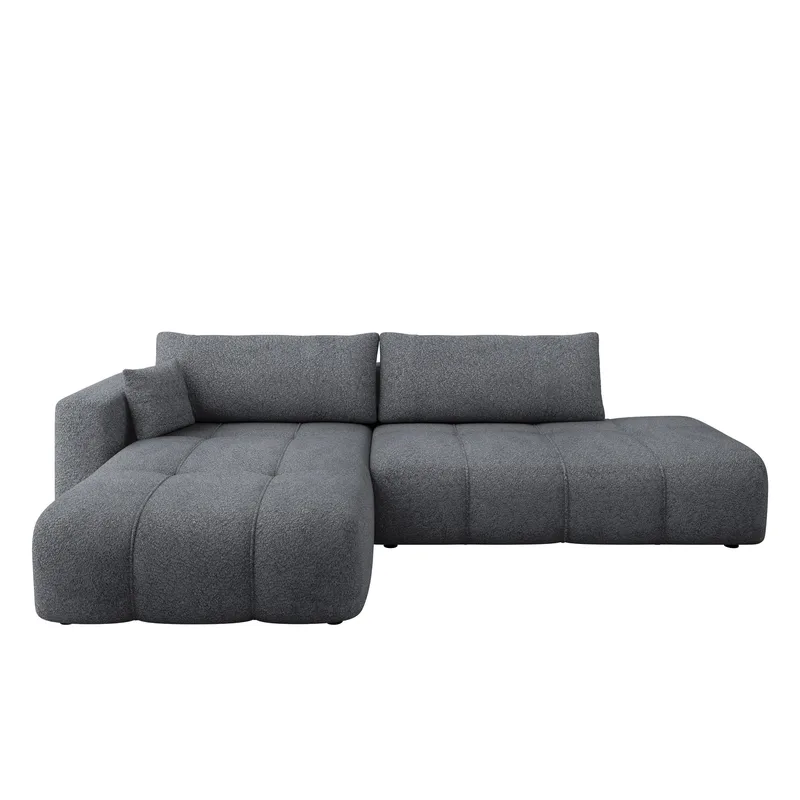 Flo Sovesofa med sjeselong 4-seter, Hvit