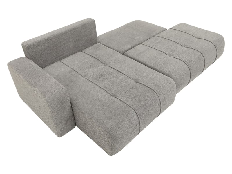Flo Sovesofa med sjeselong 4-seter - Hvit - Møbler - Sofaer - Sovesofaer - Sovesofa divan