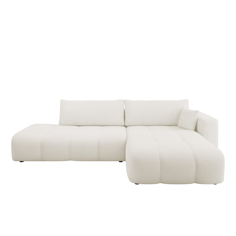 Flo Sovesofa med sjeselong 4-seter - Hvit - Møbler - Sofaer - Sovesofaer - Sovesofa divan