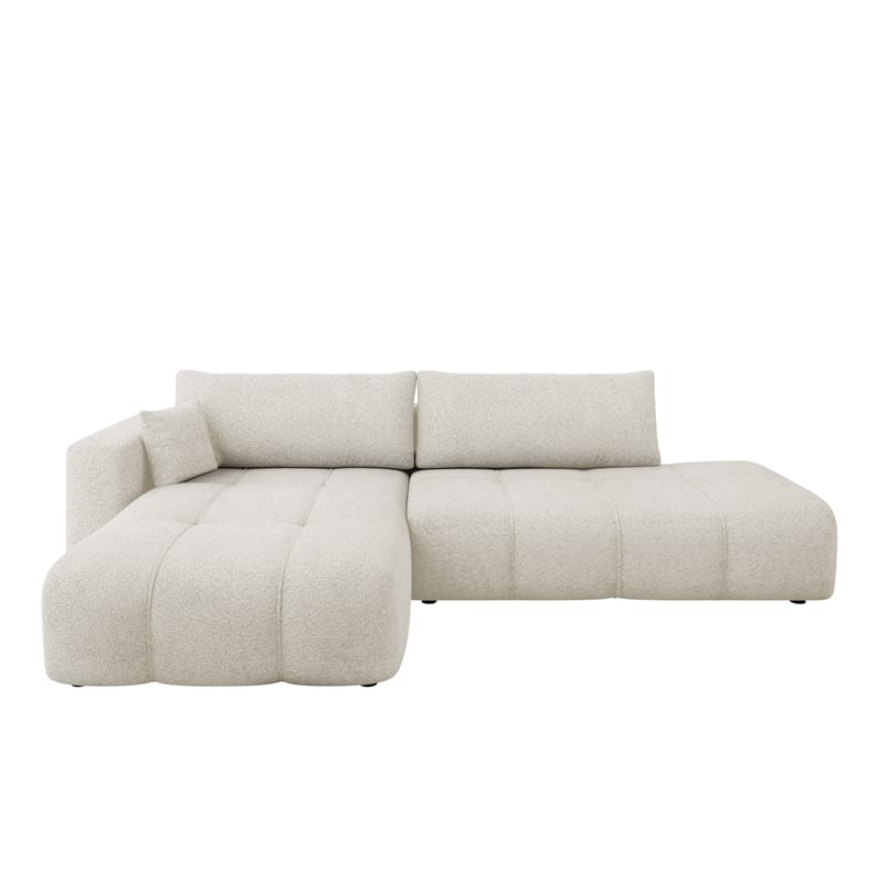 Flo Sovesofa med sjeselong 4-seter - Hvit - Møbler - Sofaer - Sovesofaer - Sovesofa divan