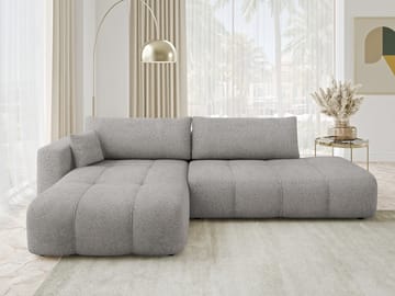 Flo Sovesofa med sjeselong 4-seter - Hvit - Møbler - Sofaer - Sovesofaer - Sovesofa divan