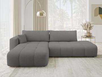 Flo Sovesofa med sjeselong 4-seter - Hvit - Møbler - Sofaer - Sovesofaer - Sovesofa divan