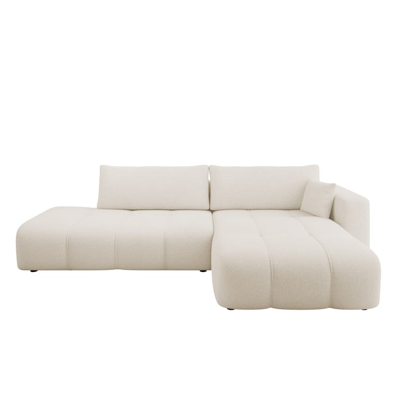 Flo Sovesofa med sjeselong 4-seter - Hvit - Møbler - Sofaer - Sovesofaer - Sovesofa divan