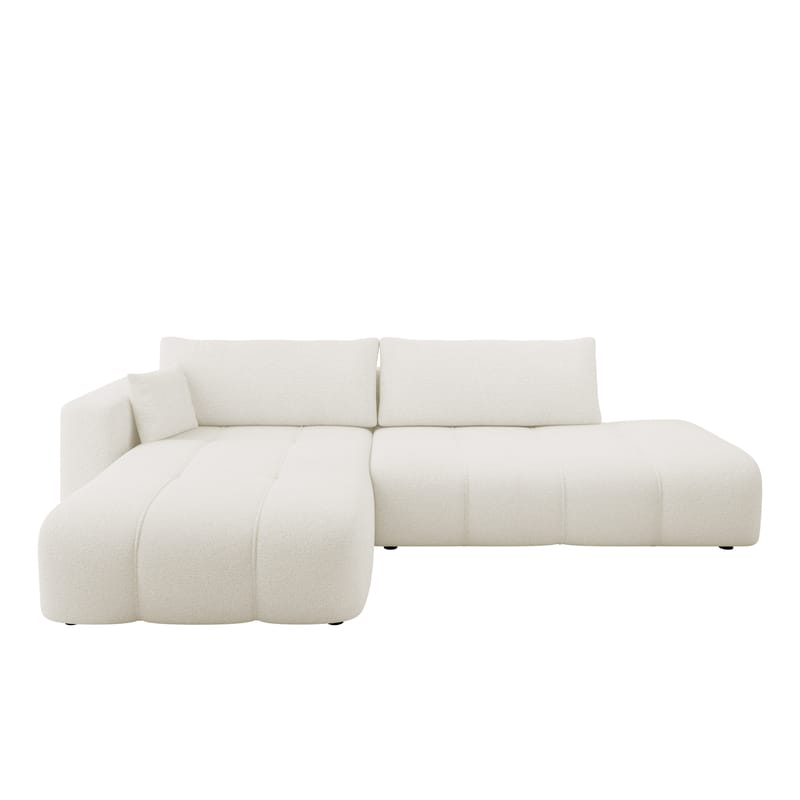 Flo Sovesofa med sjeselong 4-seter - Hvit - Møbler - Sofaer - Sovesofaer - Sovesofa divan