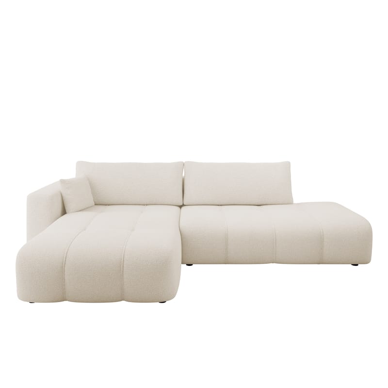 Flo Sovesofa med sjeselong 4-seter - Hvit - Møbler - Sofaer - Sovesofaer - Sovesofa divan