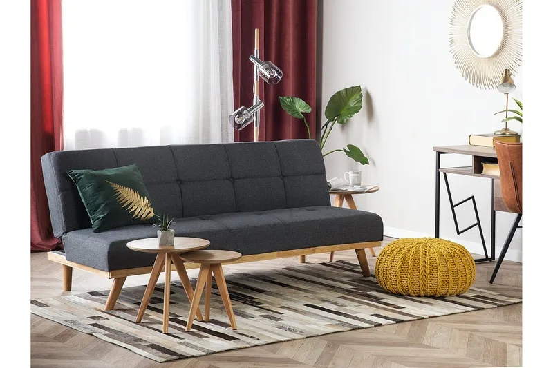 Froya Divansovesofa 183 cm - Grå - Møbler - Sofaer - Sovesofaer - 3 seters sovesofa