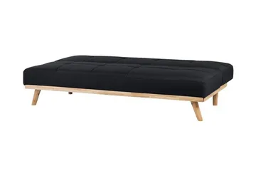 Froya Divansovesofa 183 cm - Svart - Møbler - Sofaer - Sovesofaer - Langsgående sovesofa