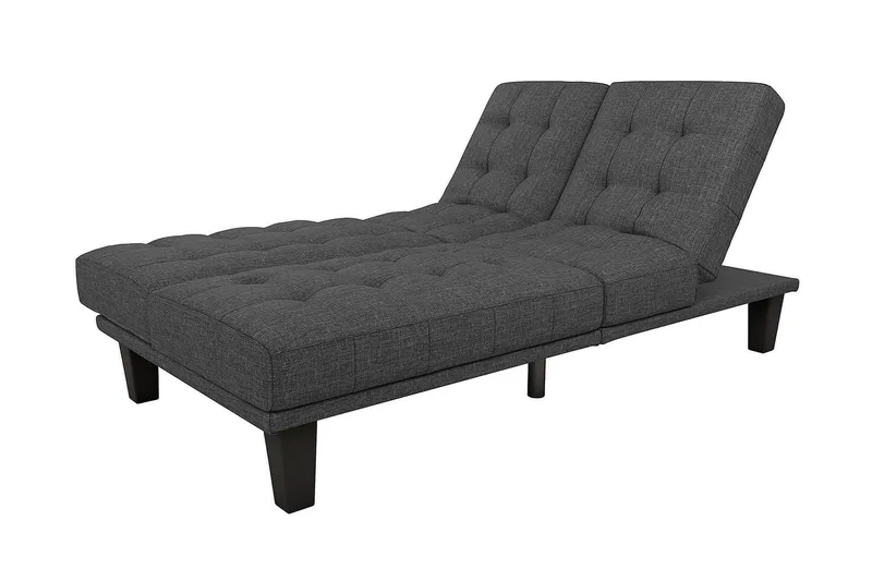 Dexter Futon Grå - Dorel Home - Møbler - Sofaer - Sovesofaer - Futon - Futon sofa