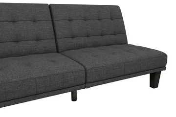 Dexter Futon Grå - Dorel Home - Møbler - Sofaer - Sovesofaer - Futon - Futon sofa