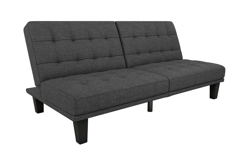 Dexter Futon Grå - Dorel Home - Møbler - Sofaer - Sovesofaer - Futon - Futon sofa