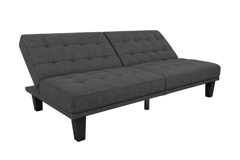 Dexter Futon Grå - Dorel Home - Møbler - Sofaer - Sovesofaer - Futon - Futon sofa