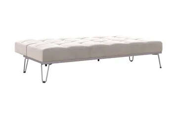 Elle Futon Fløyel/Grå - Novogratz - Møbler - Sofaer - Sovesofaer - Futon - Futon sofa