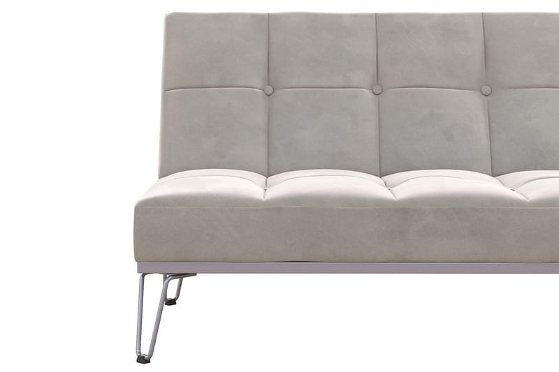 Elle Futon Fløyel/Grå - Novogratz - Møbler - Sofaer - Sovesofaer - Futon - Futon sofa