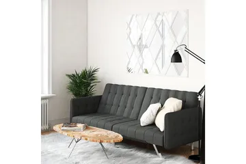 Emily Futon Lingrå - Dorel Home - Møbler - Sofaer - Sovesofaer - Futon - Futon sofa