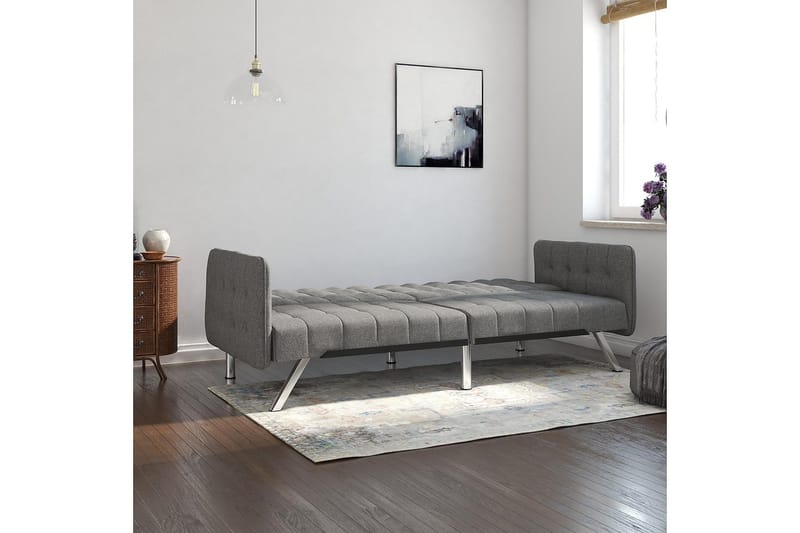 Emily Futon Lingrå - Dorel Home - Møbler - Sofaer - Sovesofaer - Futon - Futon sofa