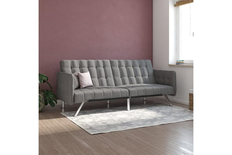 Emily Futon Lingrå - Dorel Home - Møbler - Sofaer - Sovesofaer - Futon - Futon sofa