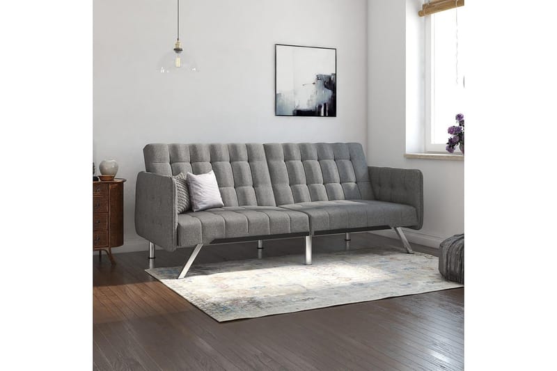 Emily Futon Lingrå - Dorel Home - Møbler - Sofaer - Sovesofaer - Futon - Futon sofa