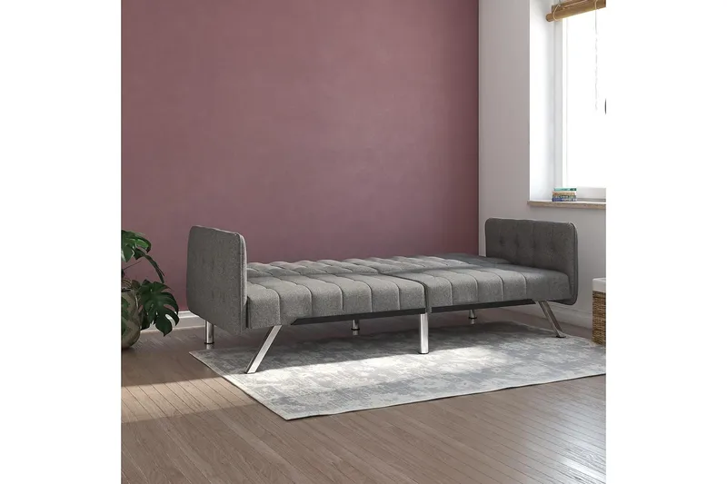 Emily Futon Lingrå - Dorel Home - Møbler - Sofaer - Sovesofaer - Futon - Futon sofa
