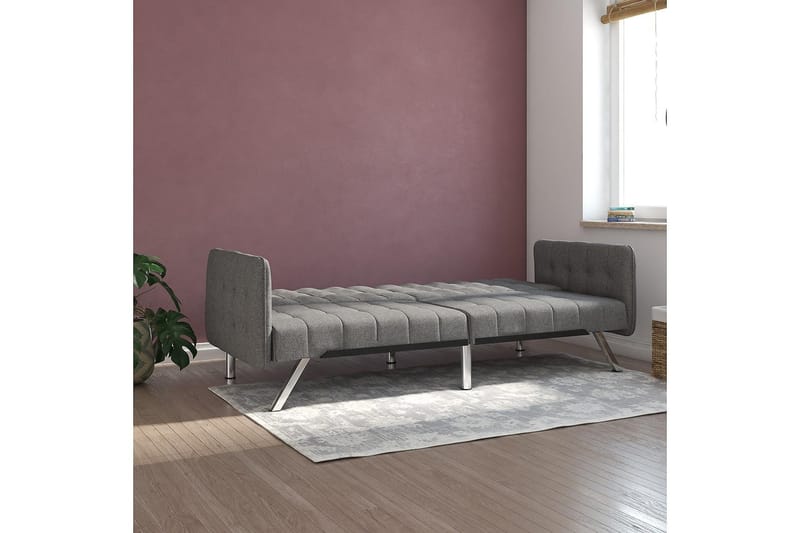 Emily Futon Lingrå - Dorel Home - Møbler - Sofaer - Sovesofaer - Futon - Futon sofa