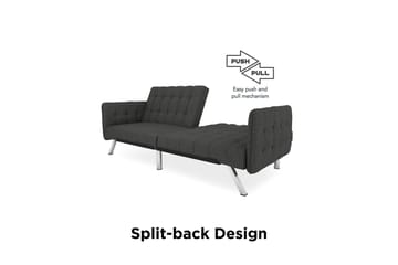 Emily Futon Lingrå - Dorel Home - Møbler - Sofaer - Sovesofaer - Futon - Futon sofa