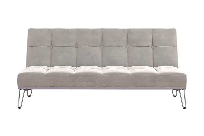 Futon Elle Fløyel/Grå - Novogratz - Futon sofa