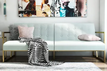 Lexington Futon Teal - CosmoLiving - Møbler - Sofaer - Sovesofaer - Futon - Futon sofa