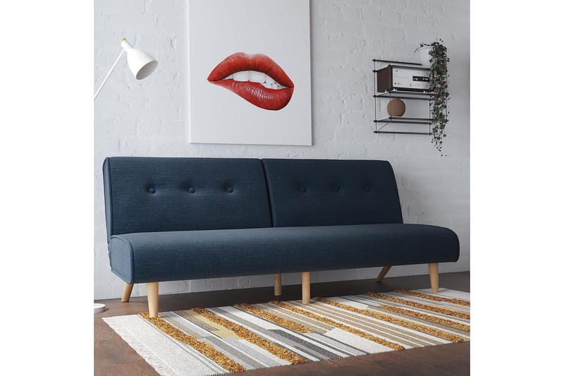 Palm Springs Futon Blå - Novogratz - Møbler - Sofaer - Sovesofaer - Futon - Futon sofa