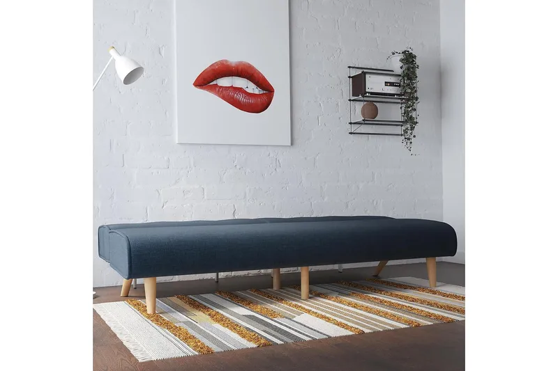 Palm Springs Futon Blå - Novogratz - Møbler - Sofaer - Sovesofaer - Futon - Futon sofa