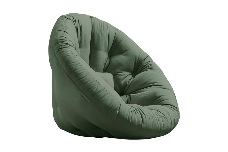 Sovelenestol Nido Futon Grønn - Lenestoler - Futon lenestol