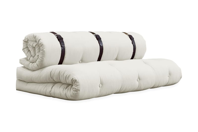 Sovesofa Buckle-Up Beige - Futon sofa