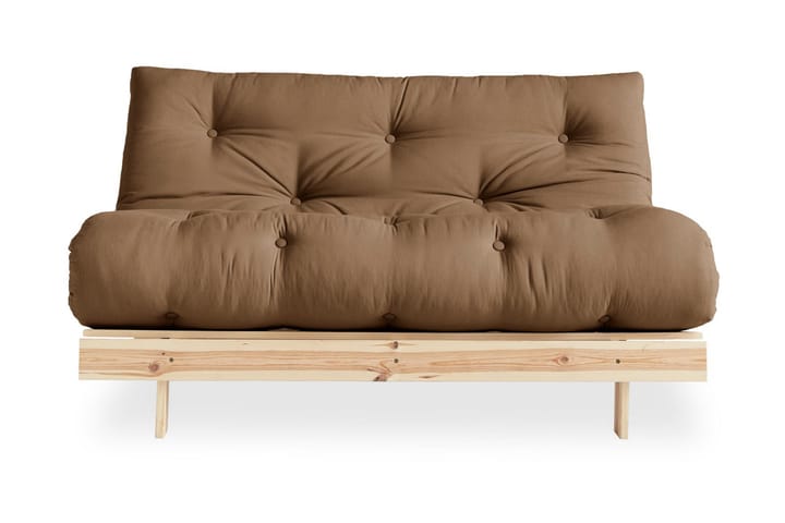 Sovesofa Roots Raw Mocca/Tre/Natur - Karup Design - Futon sofa