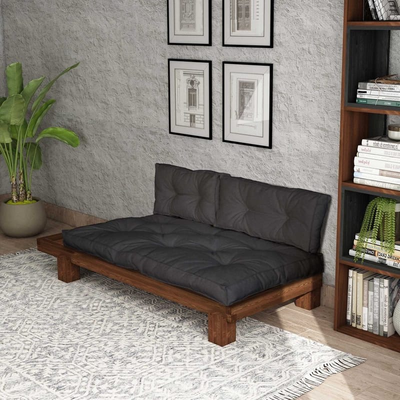 Fynros 2-seters Sovesofa - Antrasitt - Møbler - Sofaer - Sovesofaer - 2 seters sovesofa