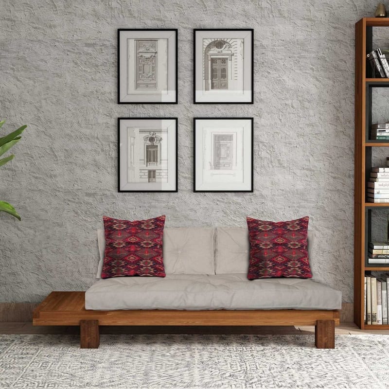 Fynros 2-seters Sovesofa - Beige/Natur - Møbler - Sofaer - Sovesofaer - 2 seters sovesofa