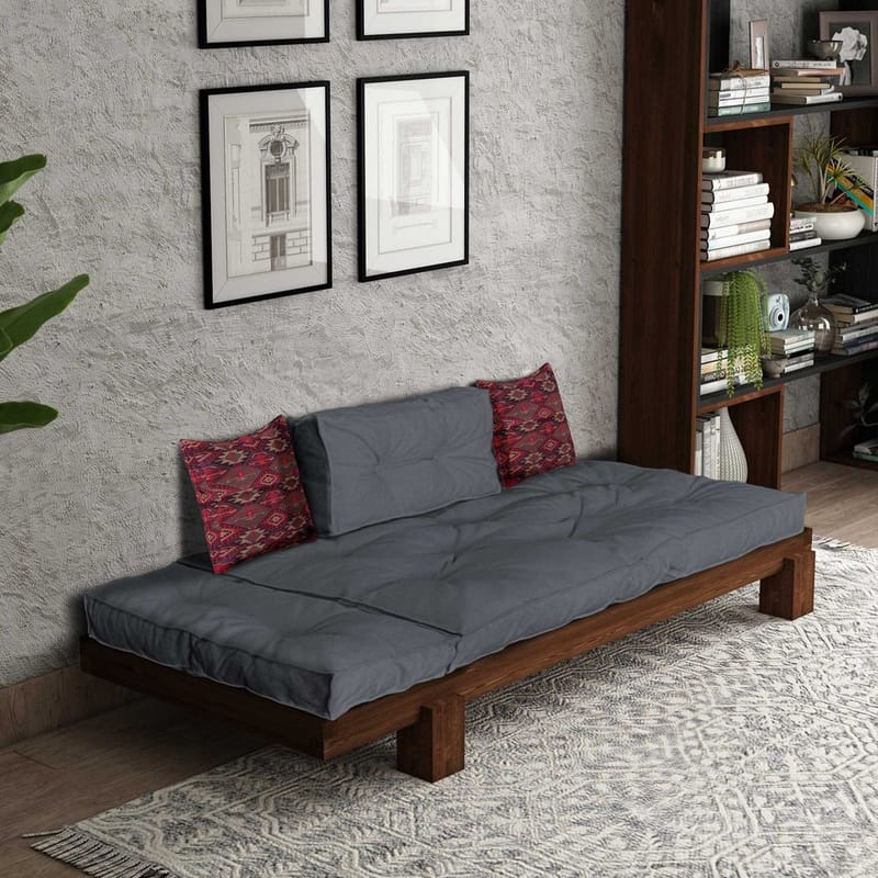 Fynros 2-seters Sovesofa - Grå - Møbler - Sofaer - Sovesofaer - 2 seters sovesofa