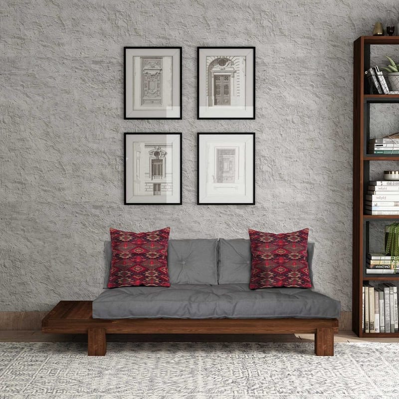 Fynros 2-seters Sovesofa - Grå - Møbler - Sofaer - Sovesofaer - 2 seters sovesofa