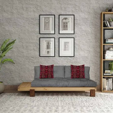 Fynros 2-seters Sovesofa - Grå - Møbler - Sofaer - Sovesofaer - 2 seters sovesofa