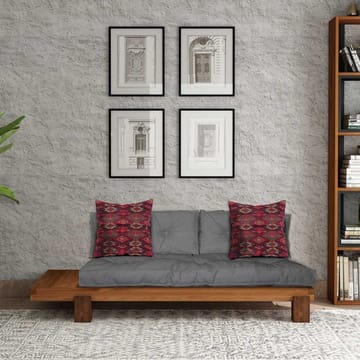 Fynros 2-seters Sovesofa - Grå/Natur - Møbler - Sofaer - Sovesofaer - 2 seters sovesofa