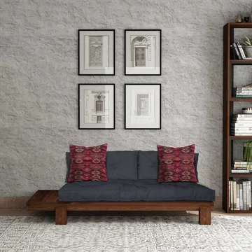 Fynros 2-seters Sovesofa - Marineblå - Møbler - Sofaer - Sovesofaer - 2 seters sovesofa