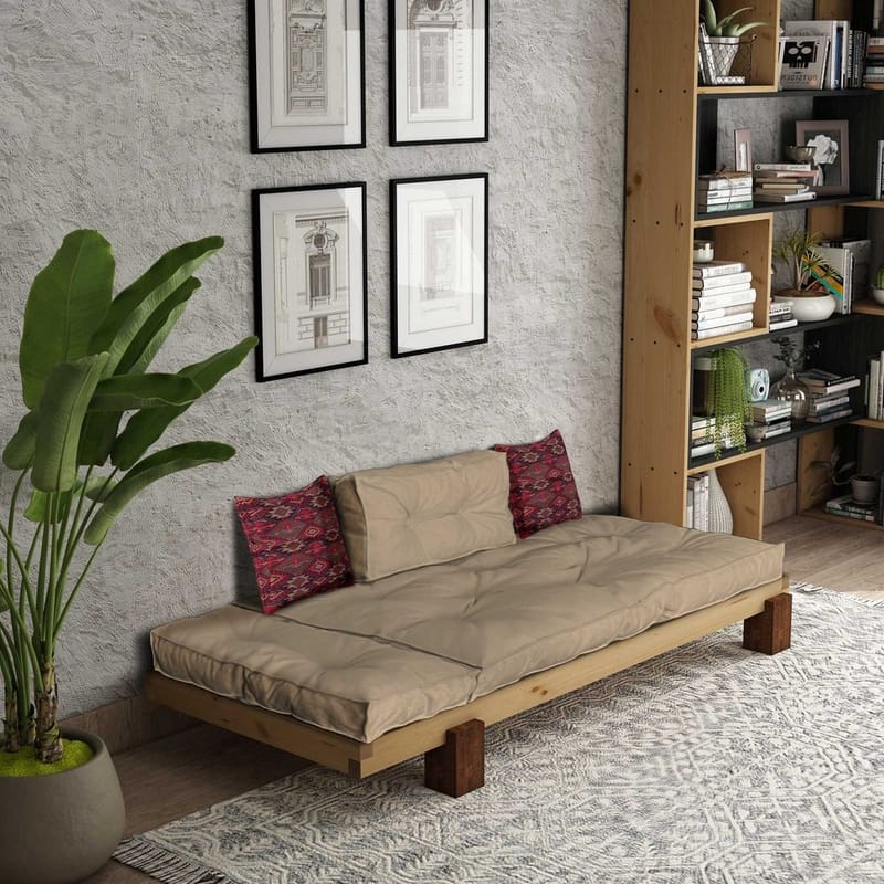 Fynros 2-seters Sovesofa - Natur - Møbler - Sofaer - Sovesofaer - 2 seters sovesofa