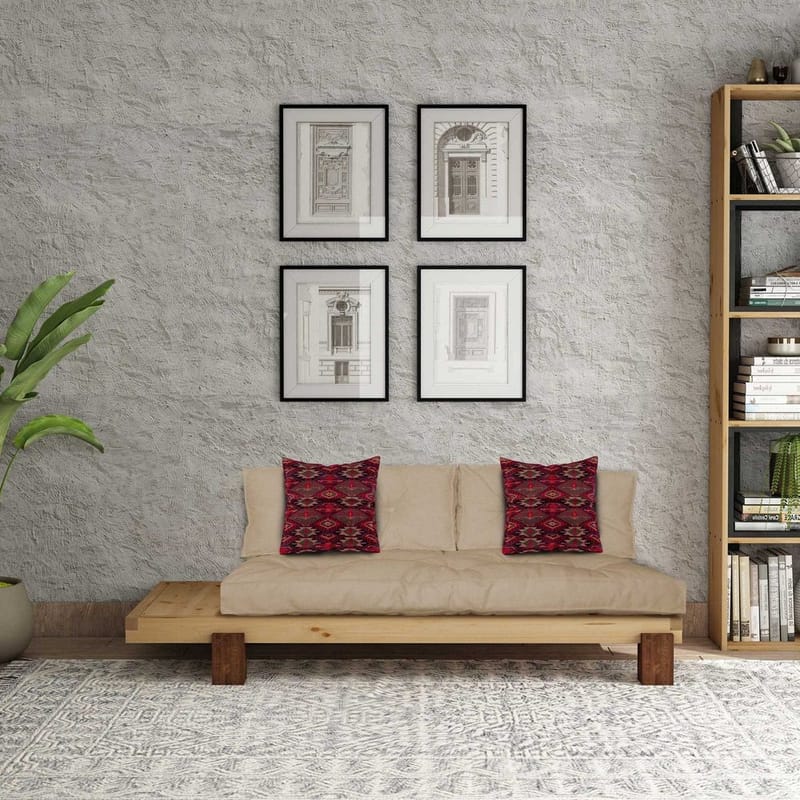 Fynros 2-seters Sovesofa - Natur - Møbler - Sofaer - Sovesofaer - 2 seters sovesofa