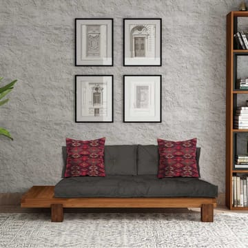 Fynros 2-seters Sovesofa - Natur/Antrasitt - Møbler - Sofaer - Sovesofaer - 2 seters sovesofa