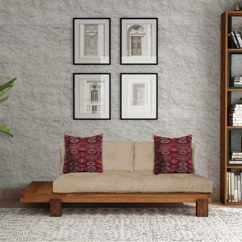 Fynros 2-seters Sovesofa - Natur/Lysebrun - Møbler - Sofaer - Sovesofaer - 2 seters sovesofa