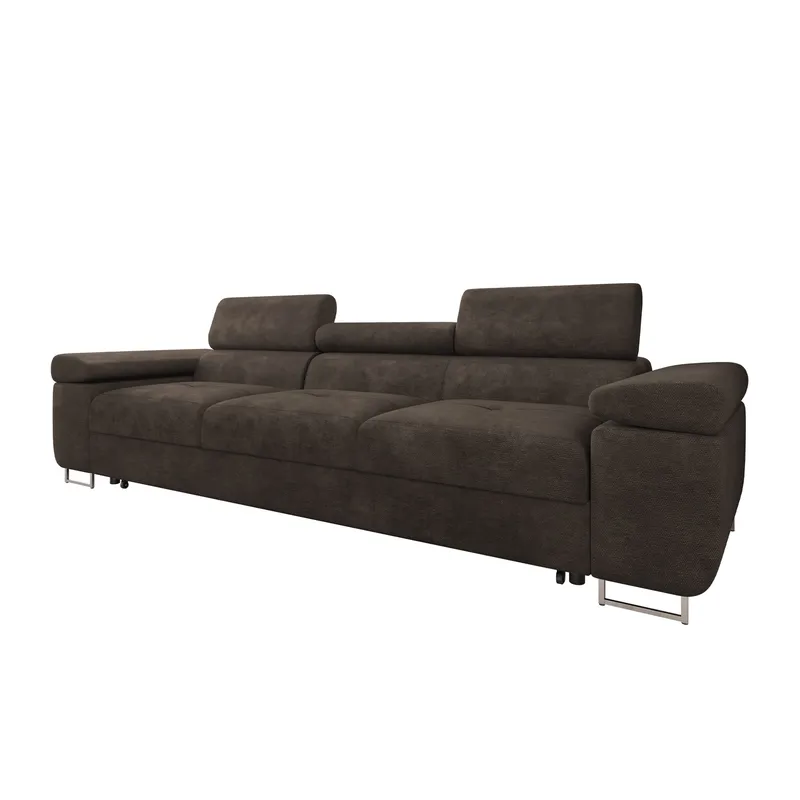 Gabina 3-seters sofa, brun