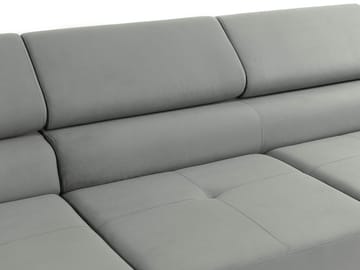 Gabina 3-seters sovesofa med divan - brun - Møbler - Sofaer - Sovesofaer - Hjørnesovesofa
