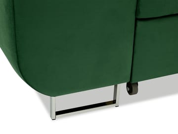 Gabina 4-seters sovesofa med sjeselong - brun - Møbler - Sofaer - Sovesofaer - Hjørnesovesofa