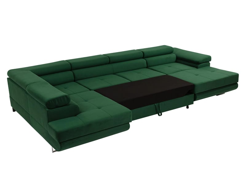 Gabina 5-seters U-formet sovesofa med divan og sjeselong - Lumo 40 - Møbler - Sofaer - Sovesofaer - Hjørnesovesofa