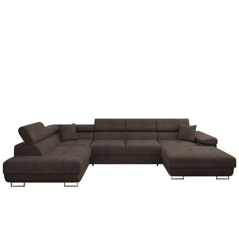 Gabina 5-seters U-formet sovesofa med divan og sjeselong, Lumo 40