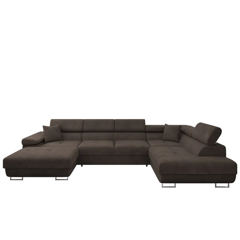 Gabina 5-seters U-formet sovesofa med divan og sjeselong, Lumo 40