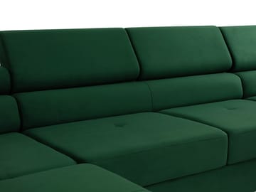 Gabina 5-seters U-formet sovesofa med divan og sjeselong - Lumo 55 - Møbler - Sofaer - Sovesofaer - Hjørnesovesofa