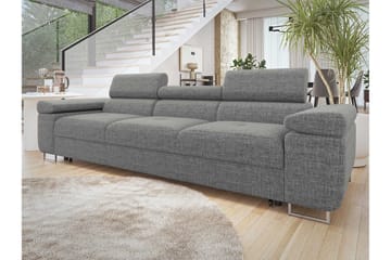 Gabina Sovesofa 3-seter - Grå - Møbler - Sofaer - Sovesofaer - 3 seters sovesofa